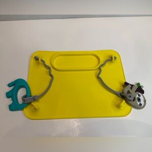 Busy Baby Silicone Placemat & Teether SetYellow